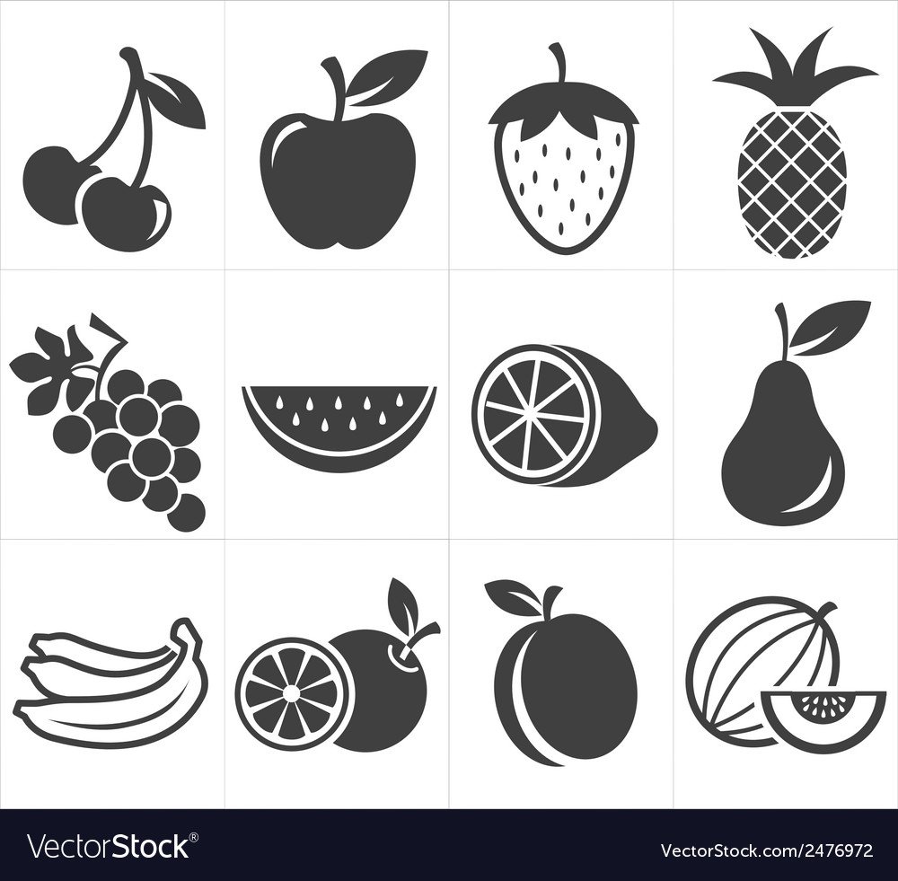 Пиктограмма фрукты