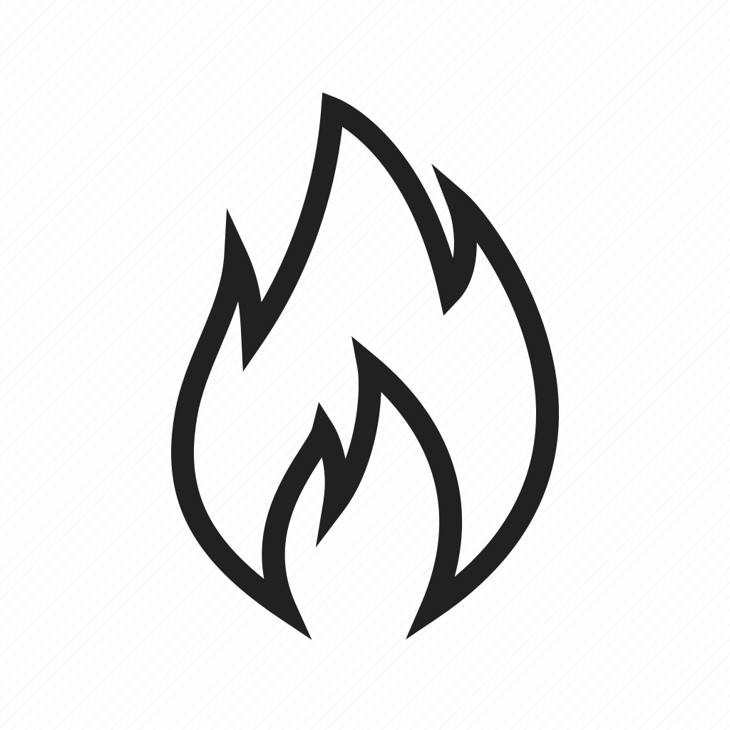 Значок огня