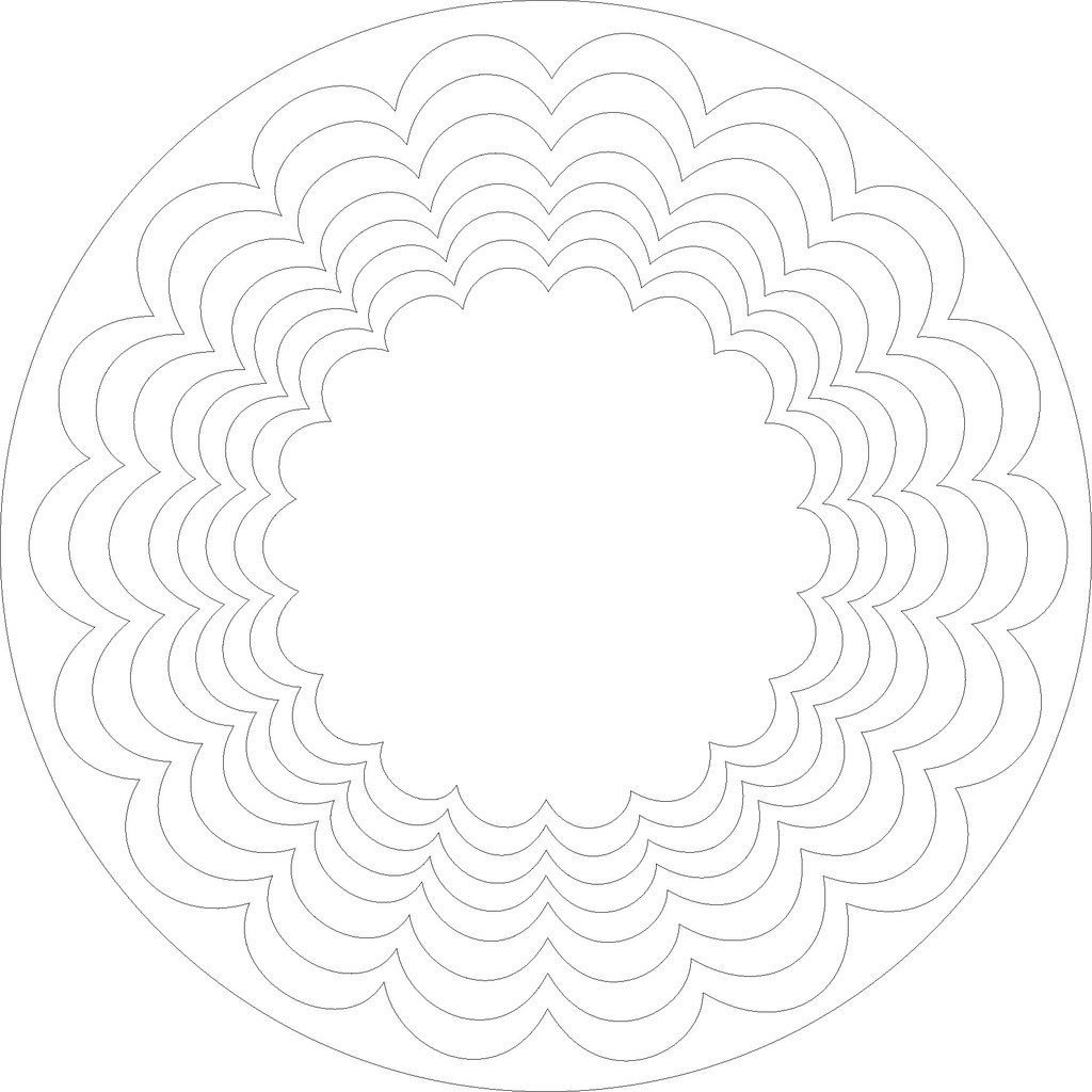 Декоративная тарелка из фанеры