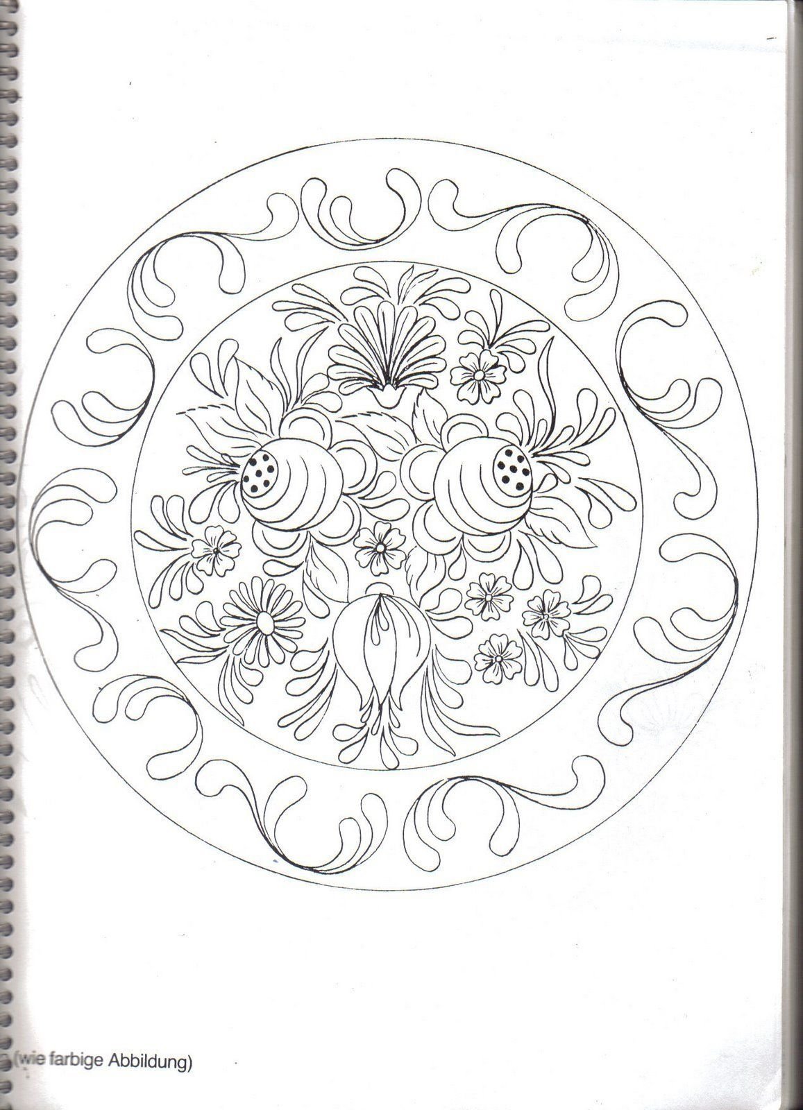 Поднос раскраска