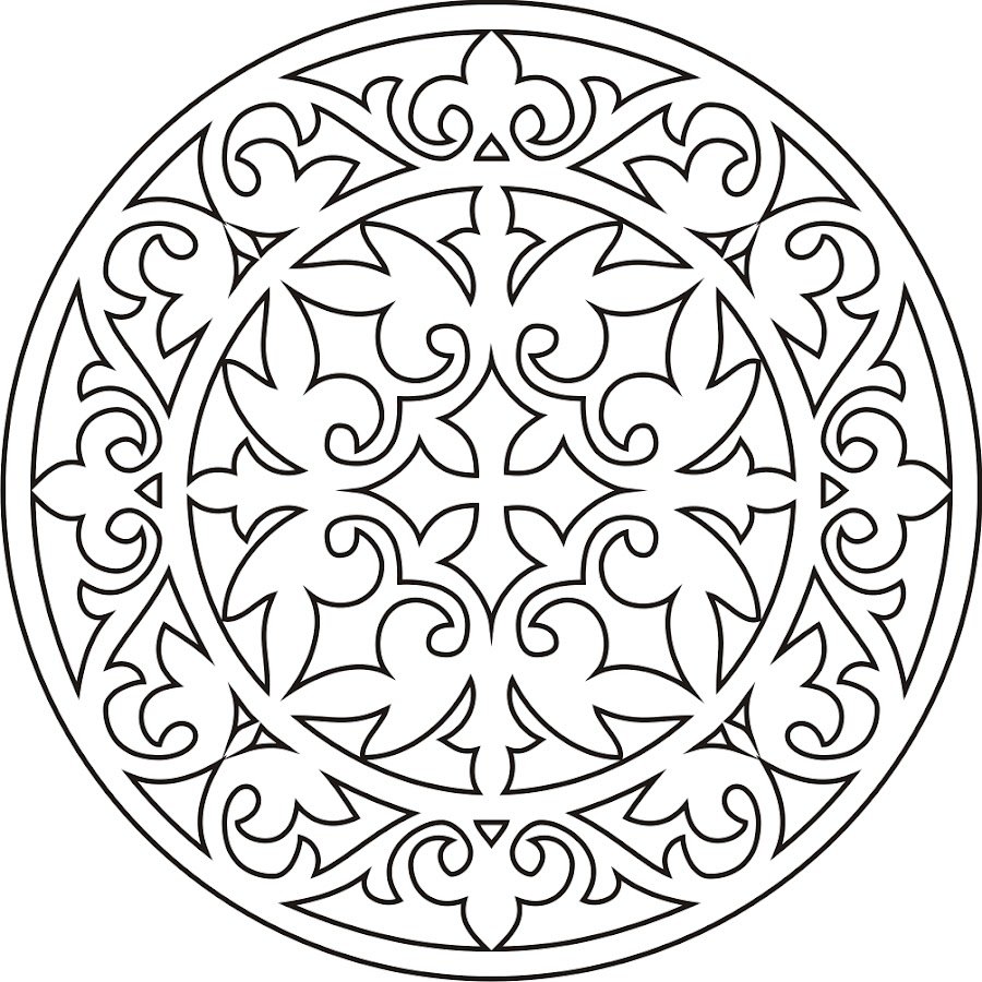 Орнамент в круге