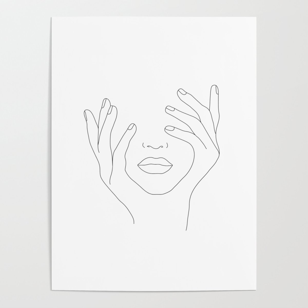 Трафарет Минимализм