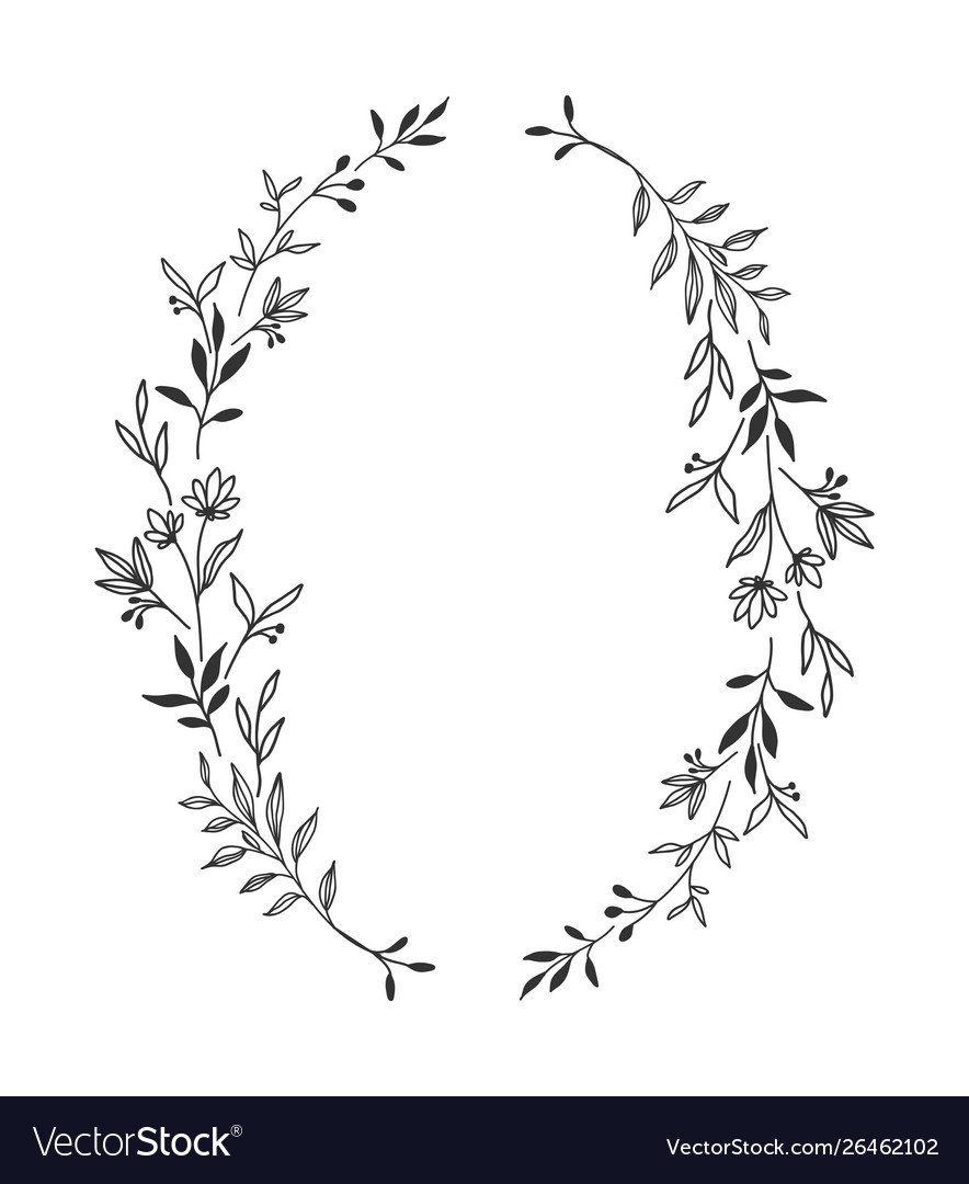 Рамка венок