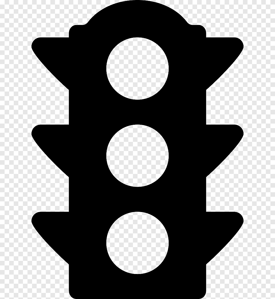 Светофор силуэт