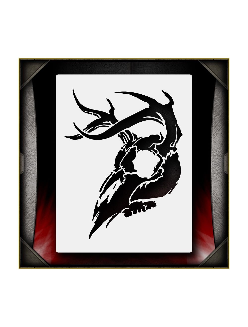 Трафареты для аэрографии своими руками