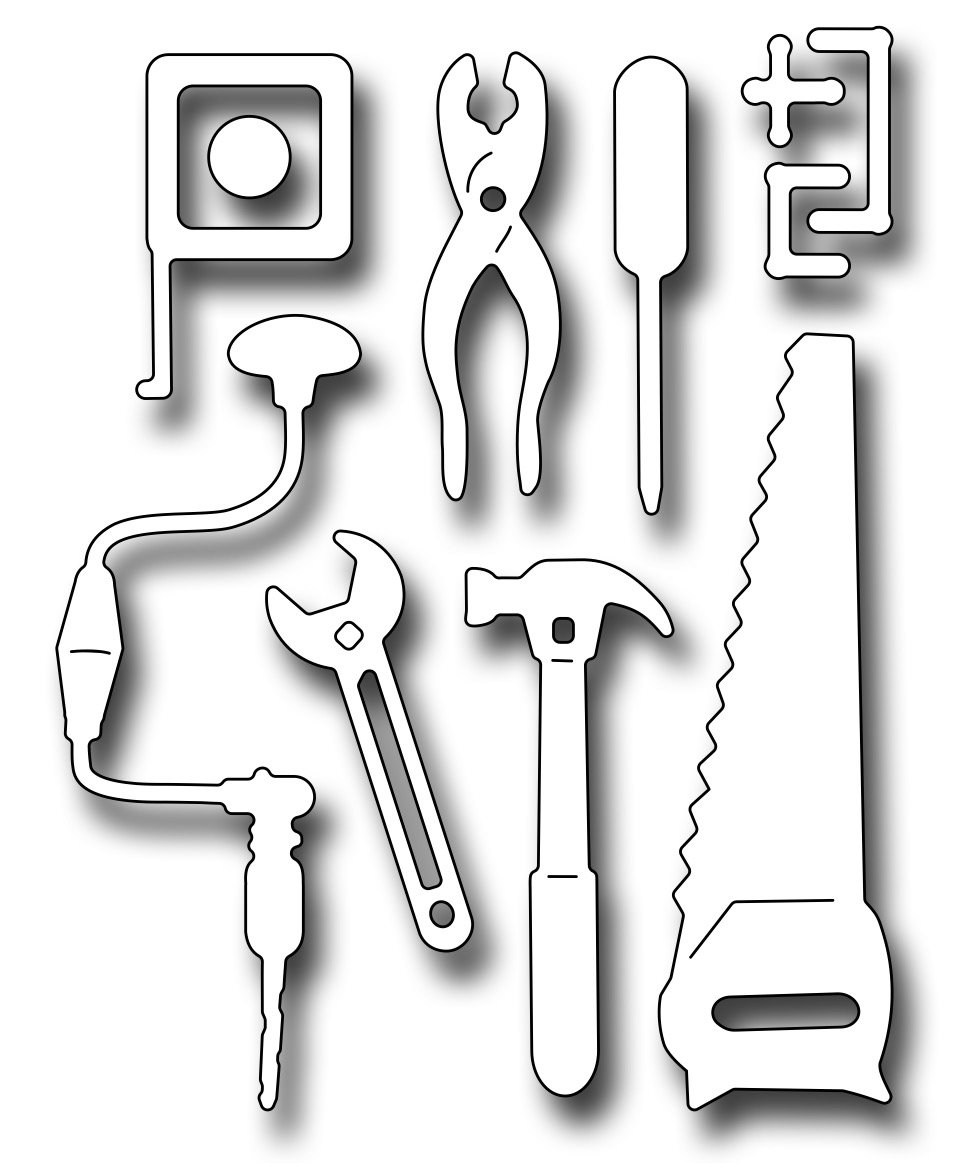 Молоток трафарет для детей