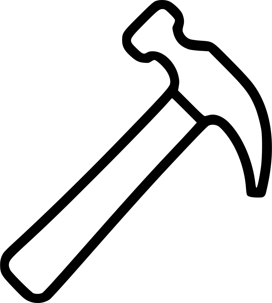 Трафарет молоток