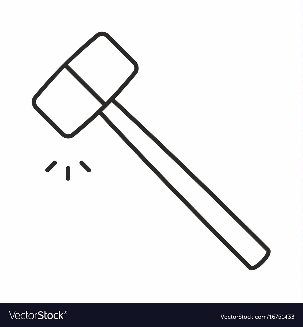 Молоток вектор