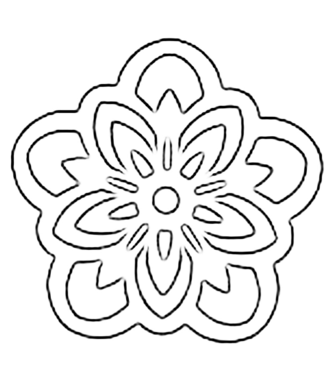 Подставка для украшений трафарет