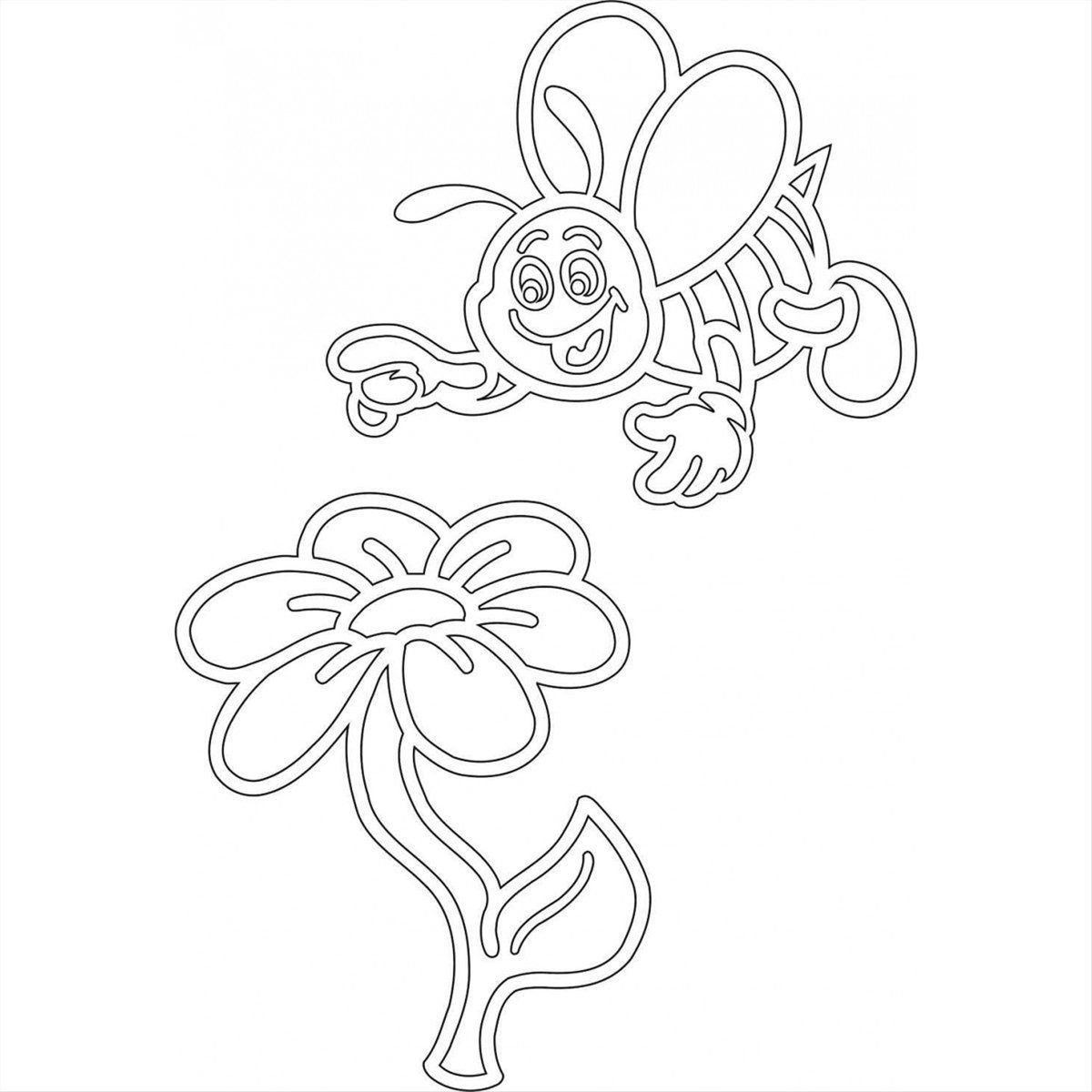 Летние трафареты на окна