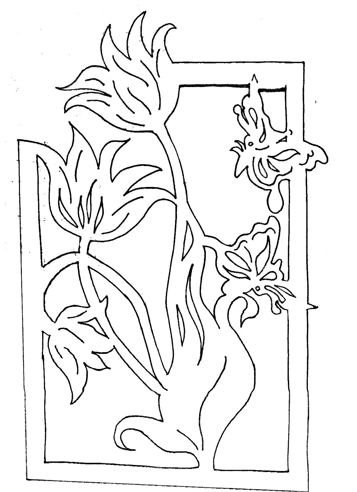 Вытынанки птички шаблоны на окна