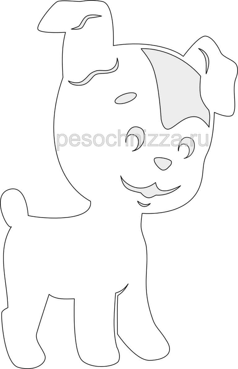 Трафареты животных для вырезания