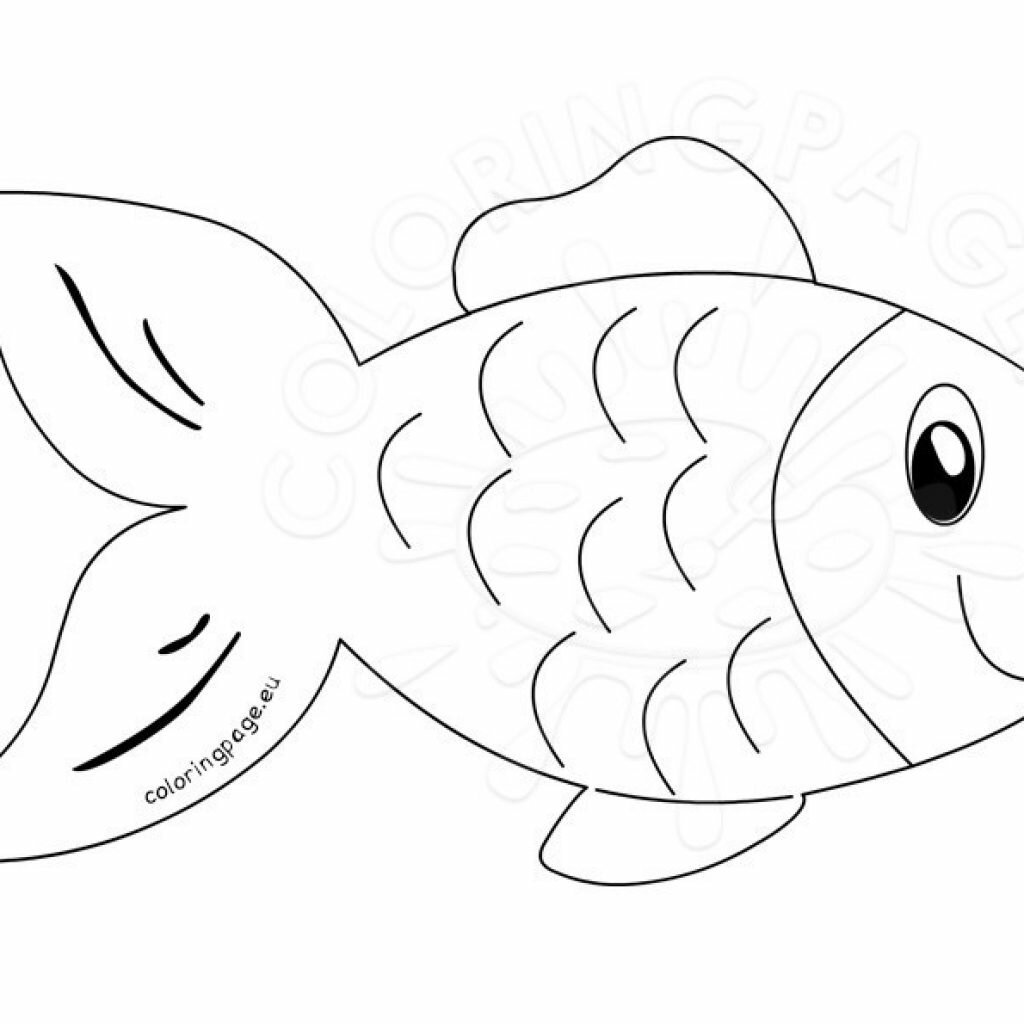 Трафарет "рыбки"