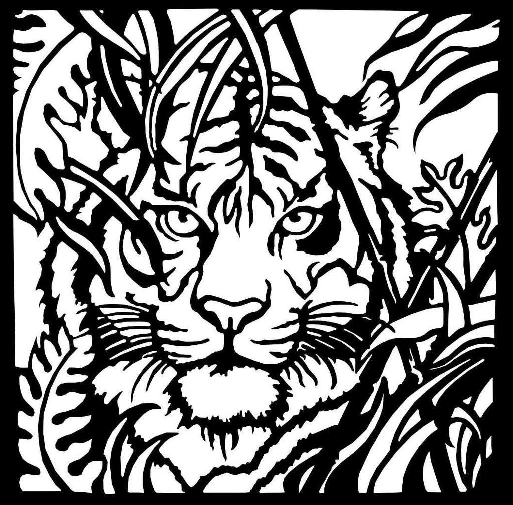 Трафарет угловой