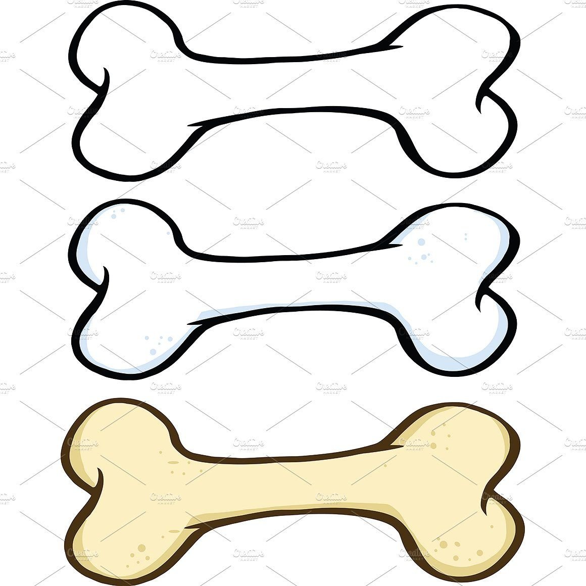 Форма косточки для собак