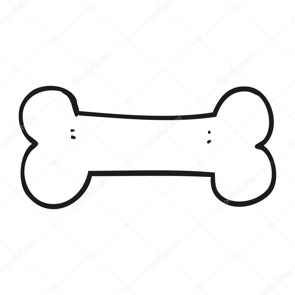 Трафарет косточки для собаки