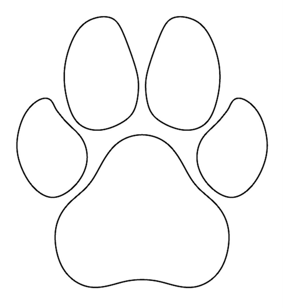 Косточка трафарет