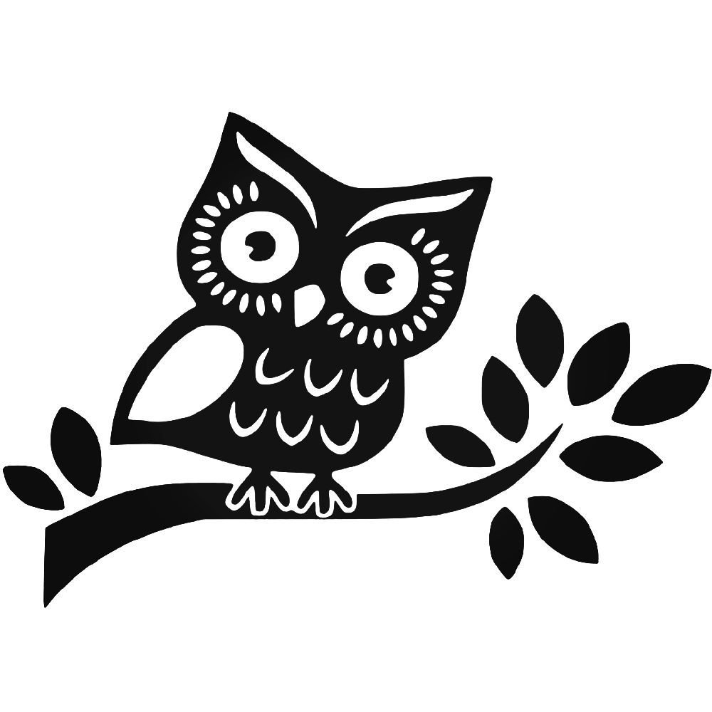 Сова трафарет