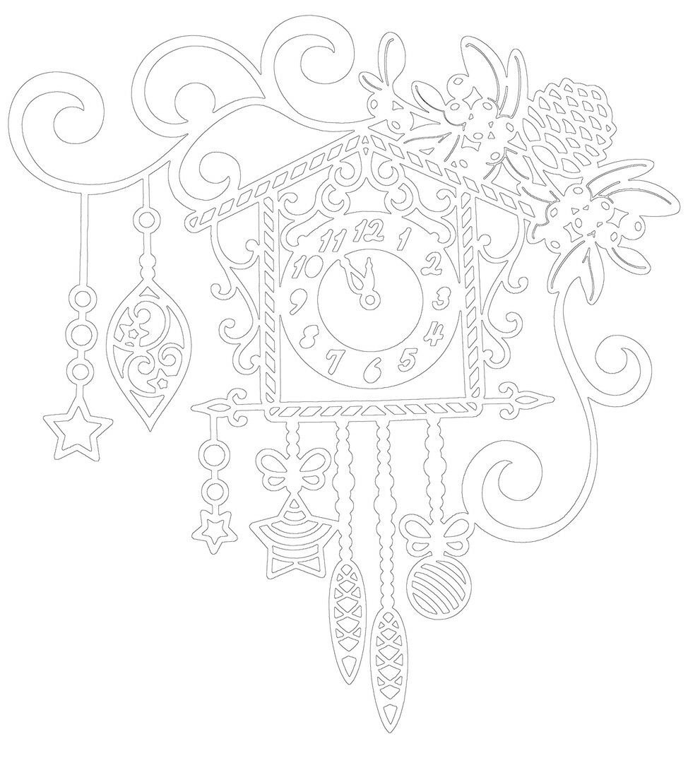 Комната с камином карандашом