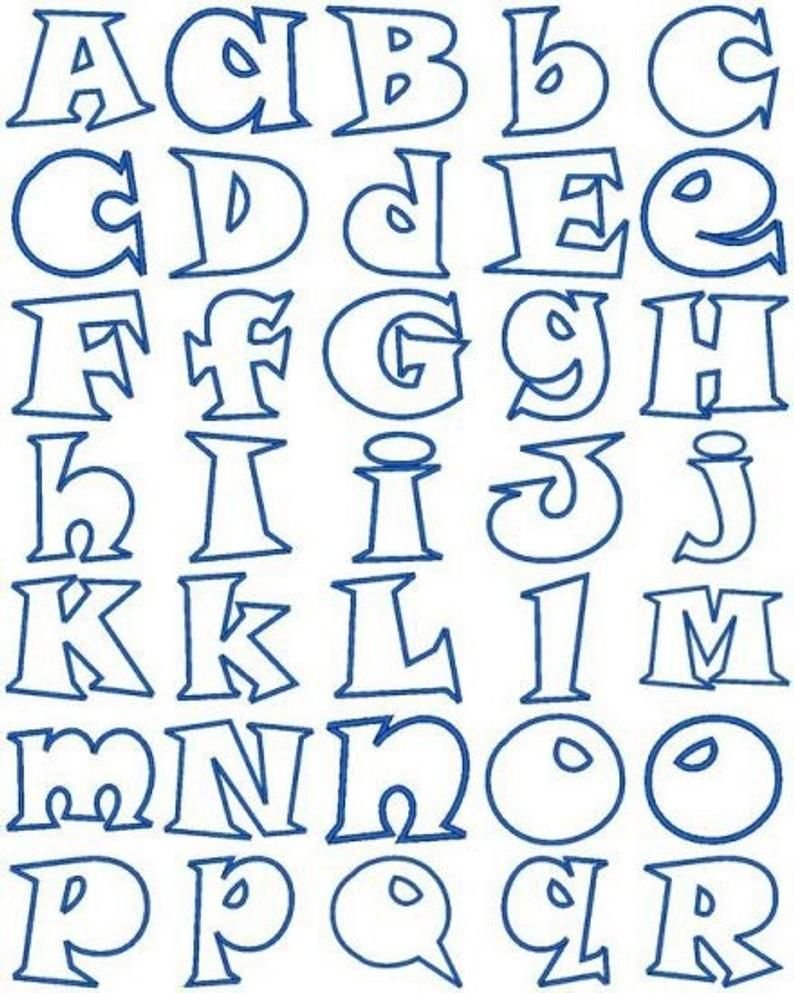 Необычные шрифты на английском