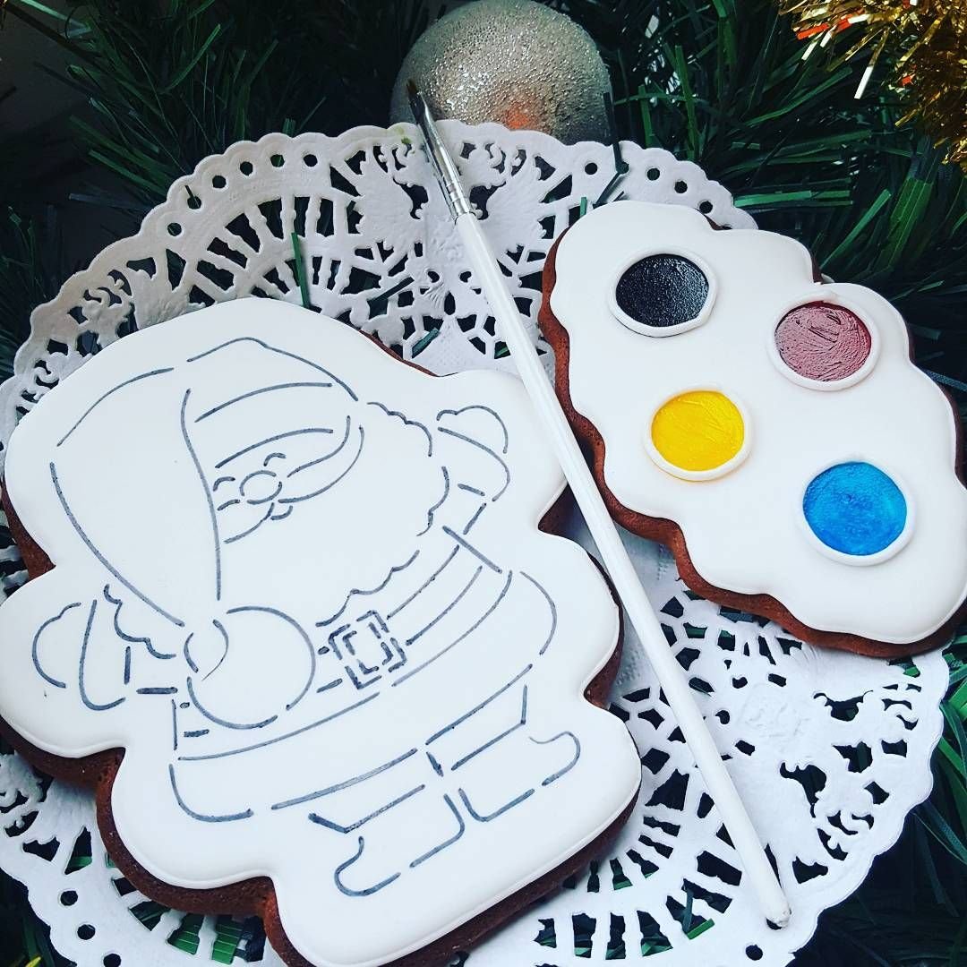 Имбирный пряник разрисовка