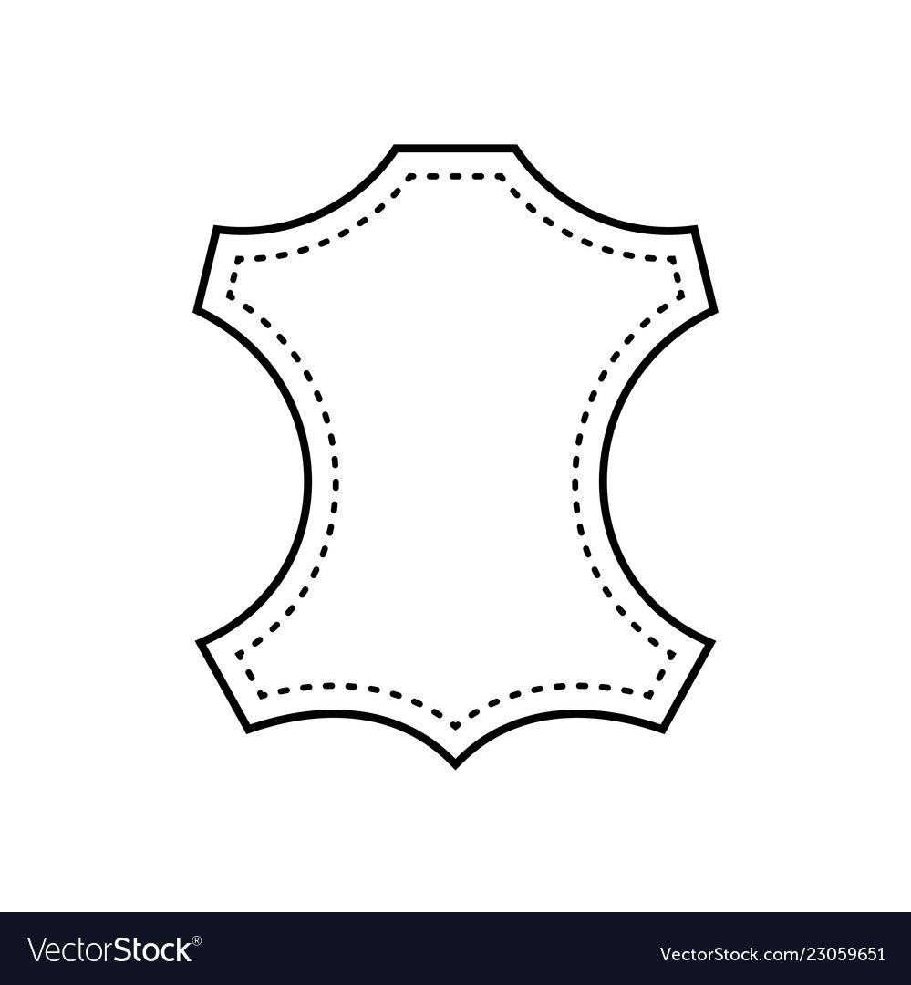 Ярлычок натуральная кожа