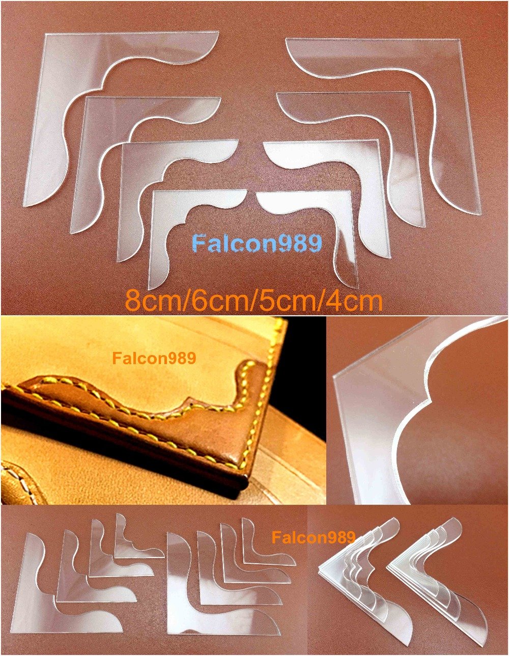 Лекала для изделий из кожи