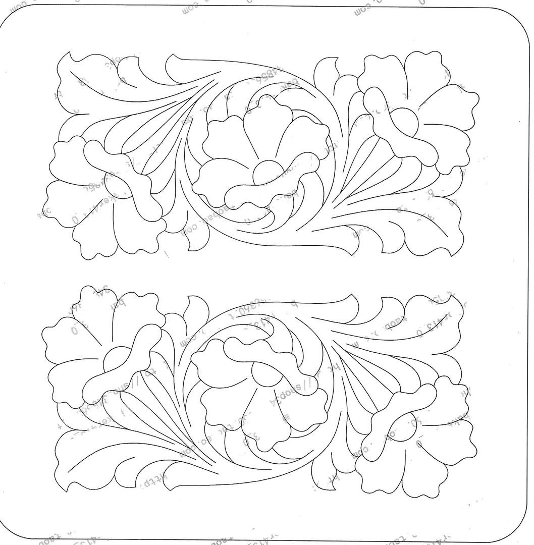 Тиснение Шеридан эскизы