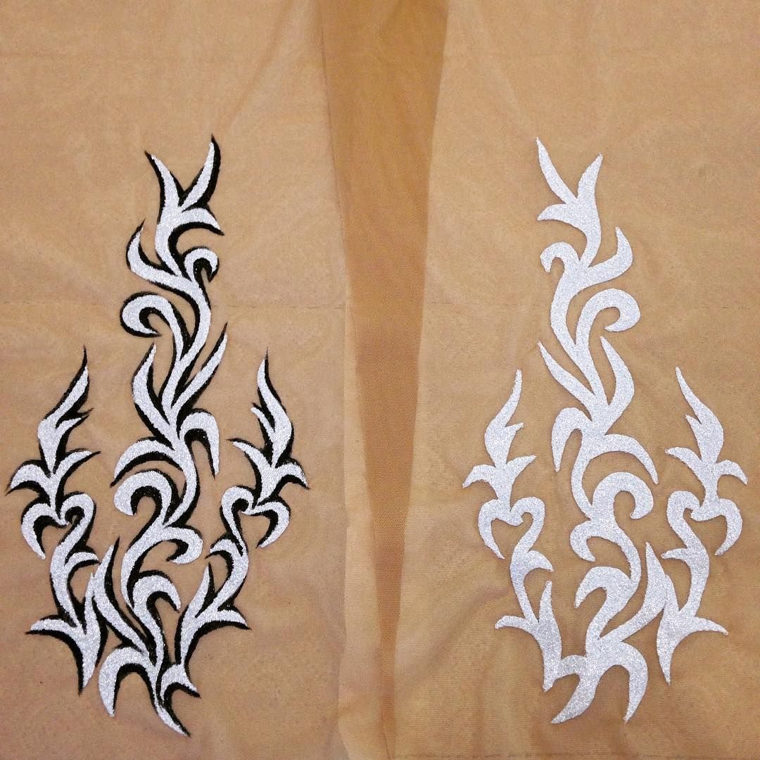 Орнаменты для гимнастических купальников