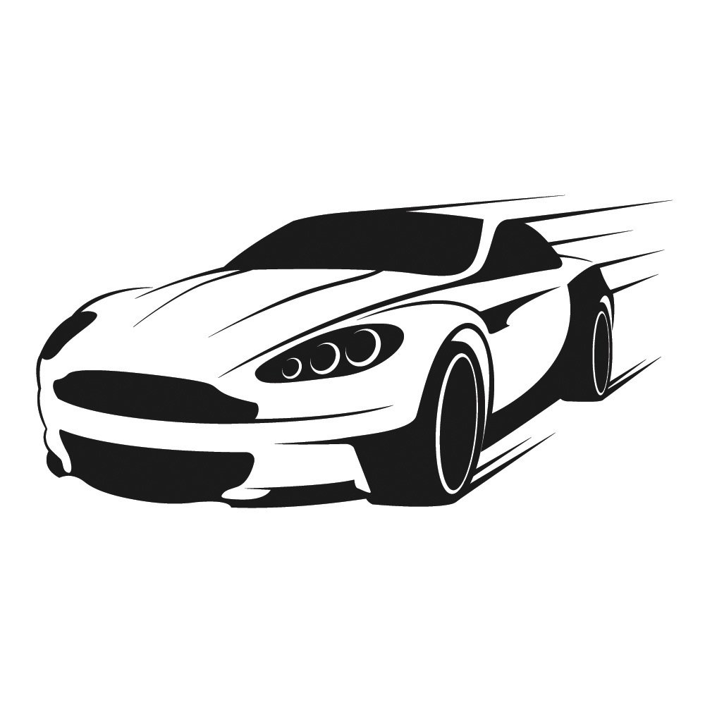 Силуэты машин для вырезания