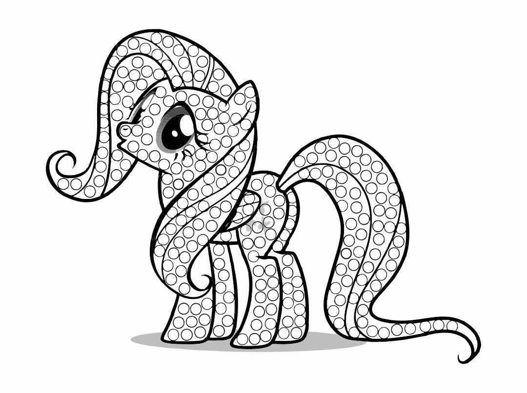 Пони силуэт