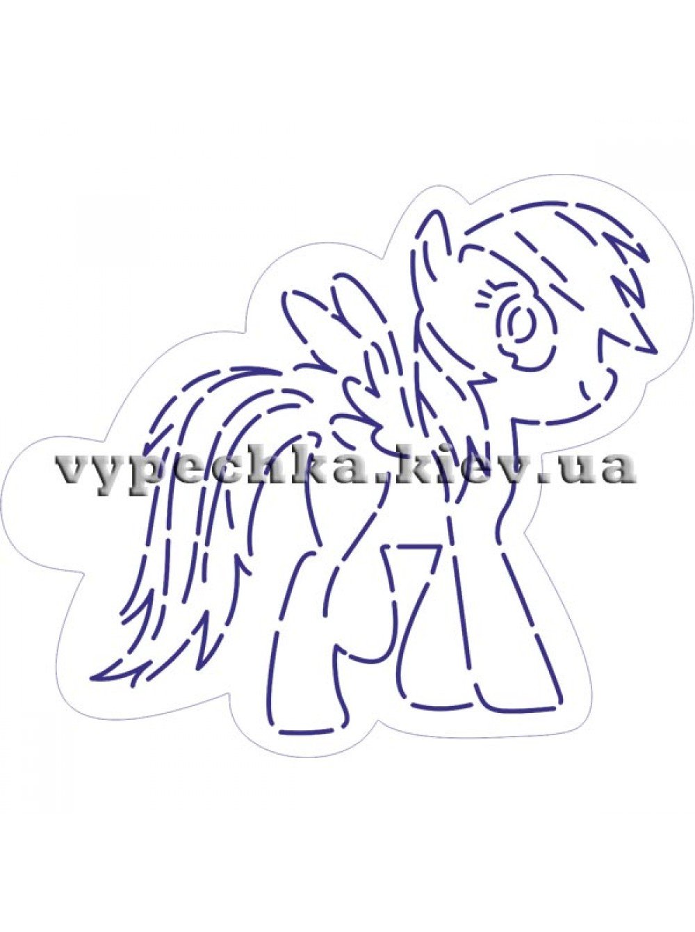 Трафарет поняшек