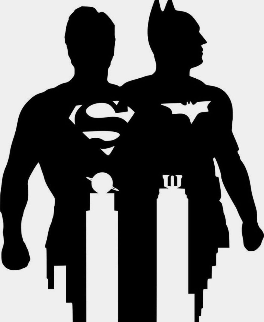 Супермен силуэт