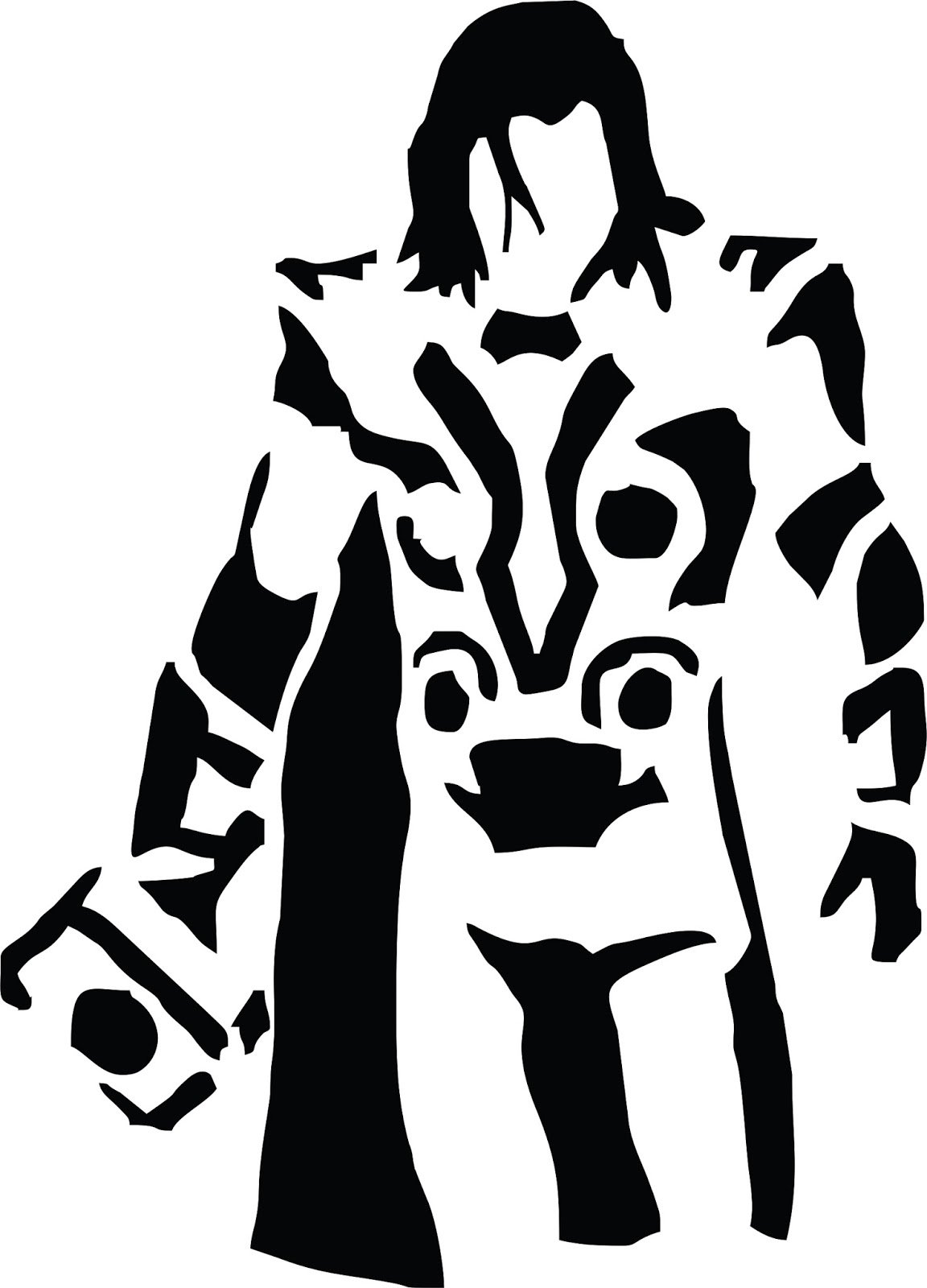 Тор трафарет