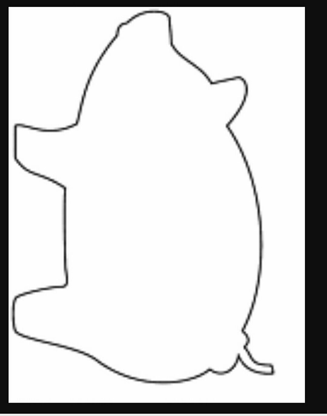 Вытынанка свинья