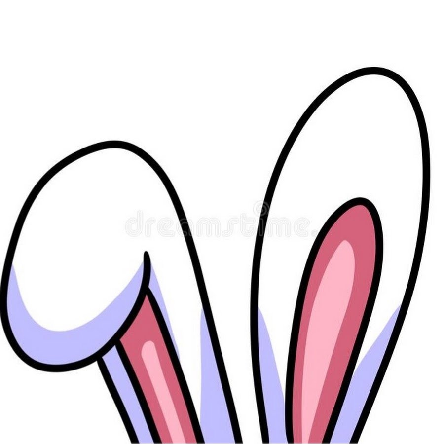 Заячьи ушки для печати