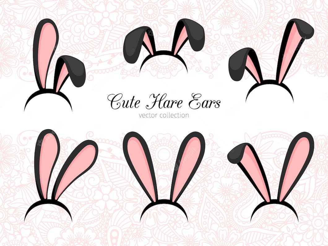 Заячьи уши вектор