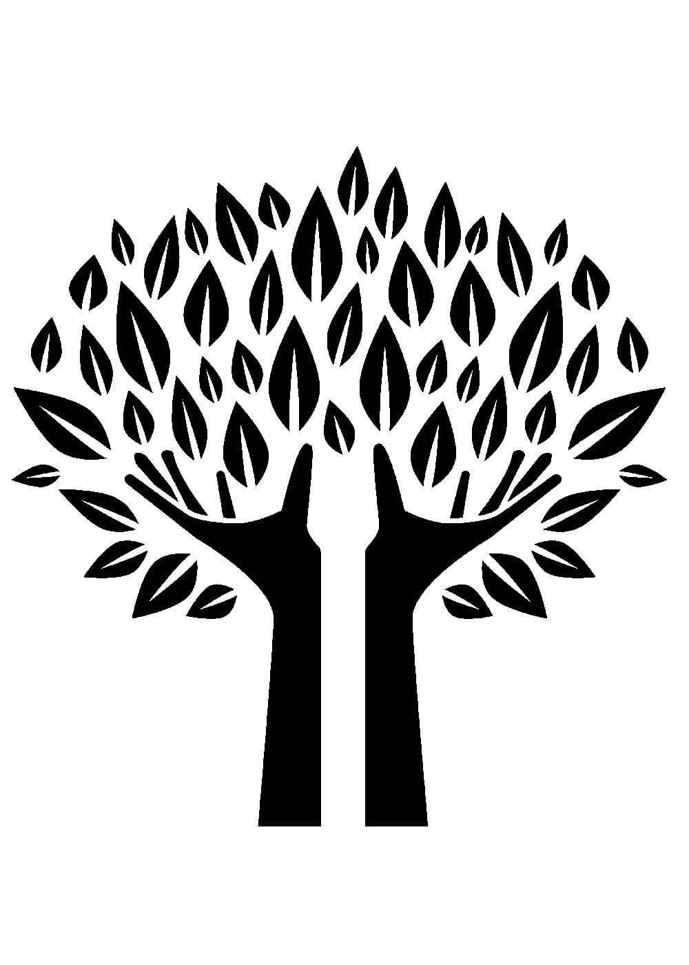 Семейное дерево раскраска