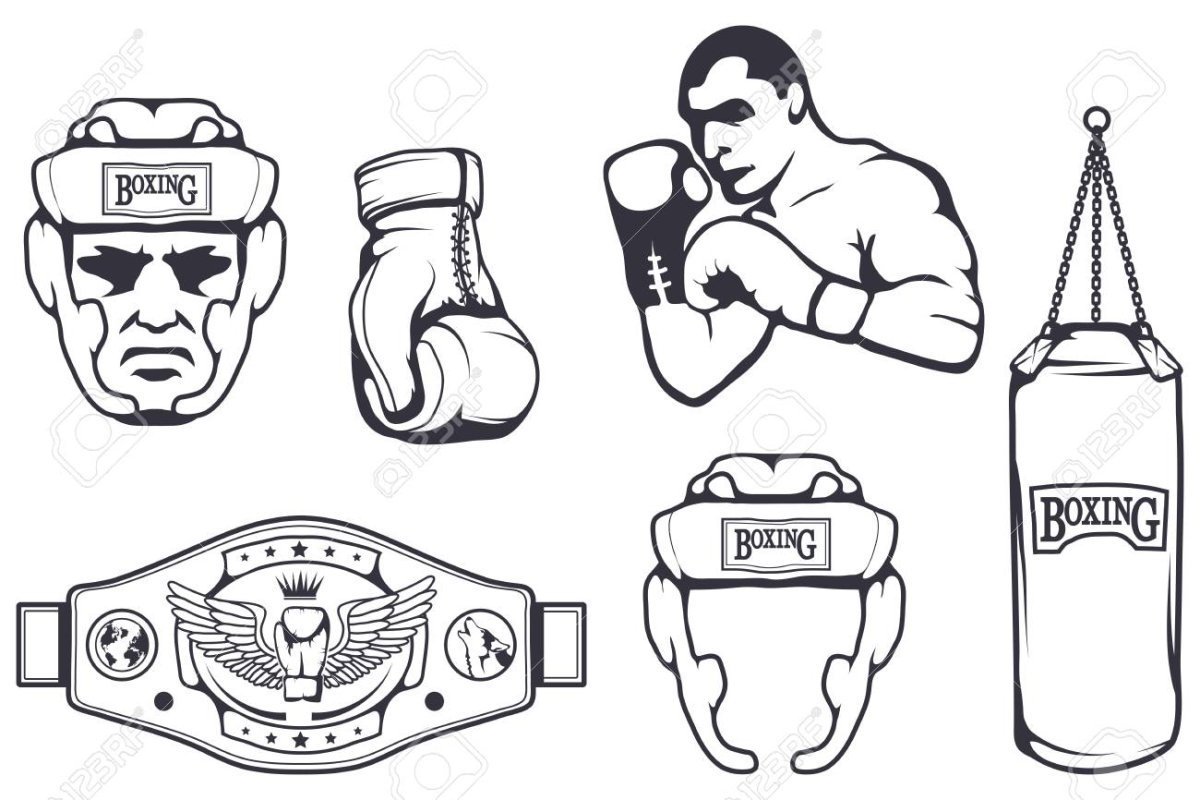 Боксерский эскиз