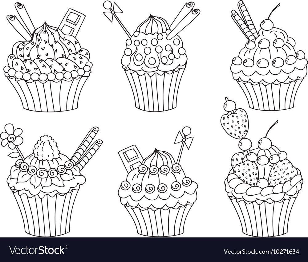 Логотип пирожное