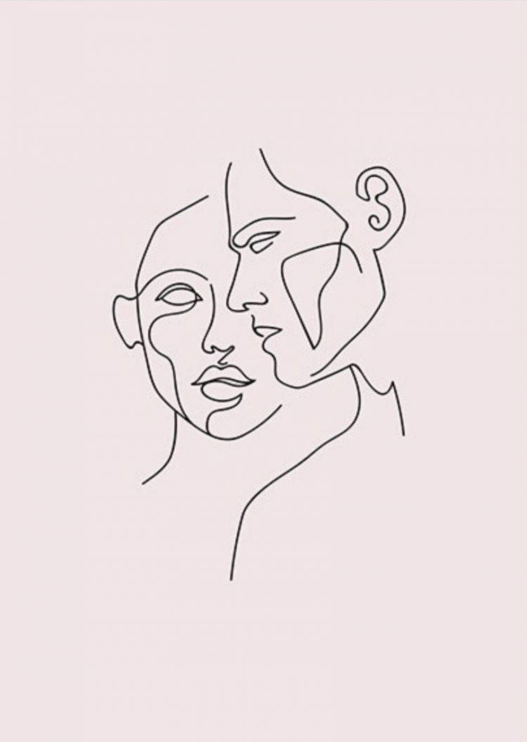 Контурный портрет