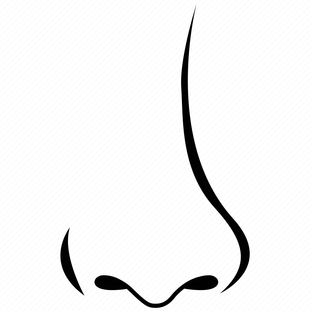 Нос трафарет