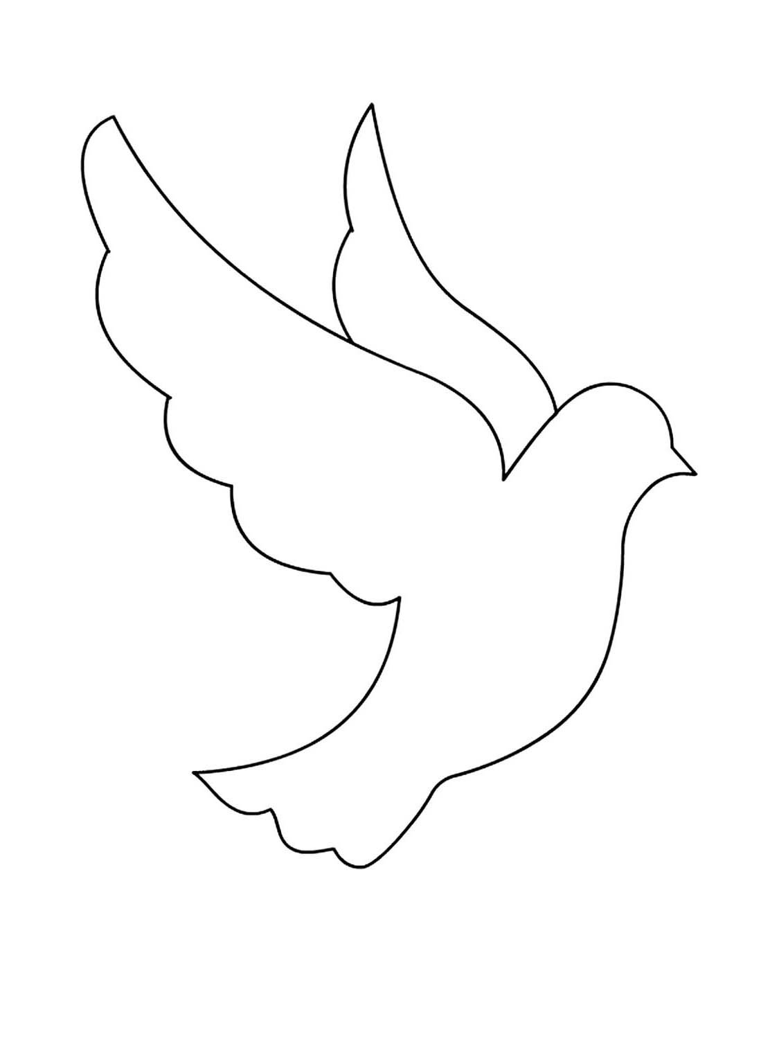 Голуби для вырезания