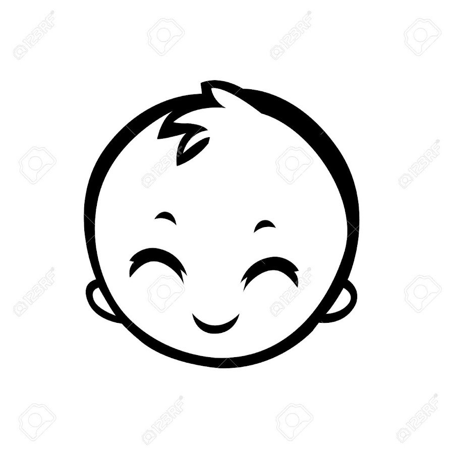 Очертание лица ребенка