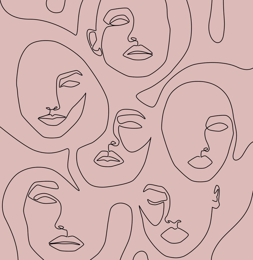 Очертания лица