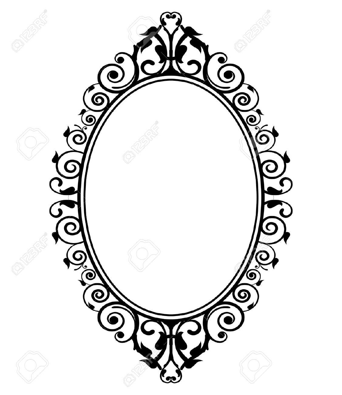 Зеркало эскиз