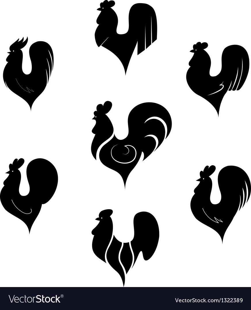 Петух раскраска