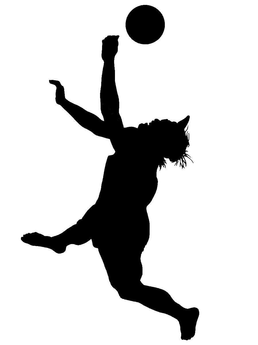 Волейбол силуэт