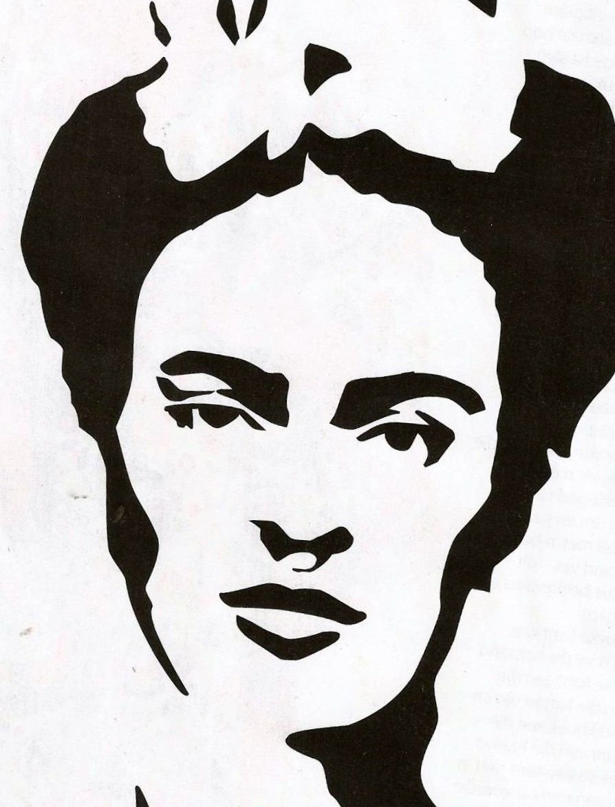 Фрида Кало чб