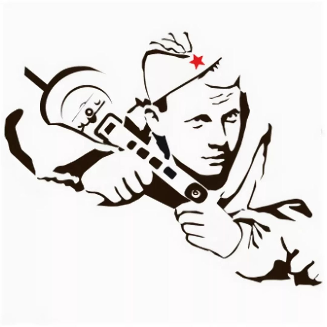 Трафареты к 9 мая